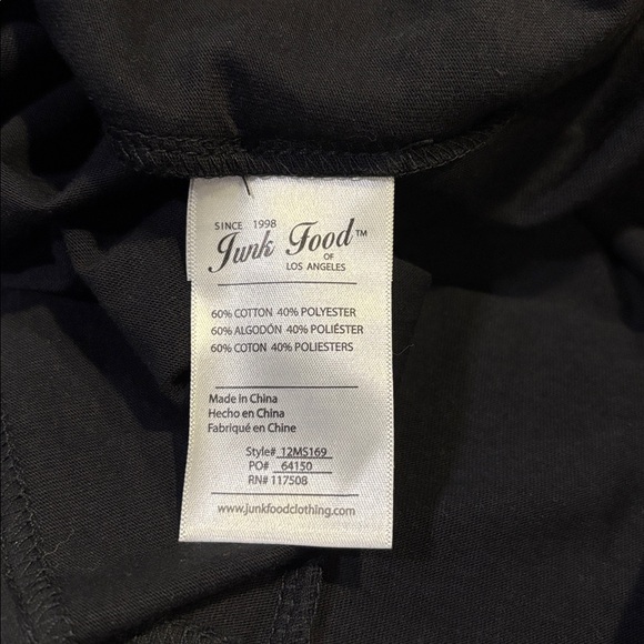 Junk Food NFL Pittsburgh Steelers Gridiron Black Halfback T-Shirt MN Med NWT - Picture 10 of 10